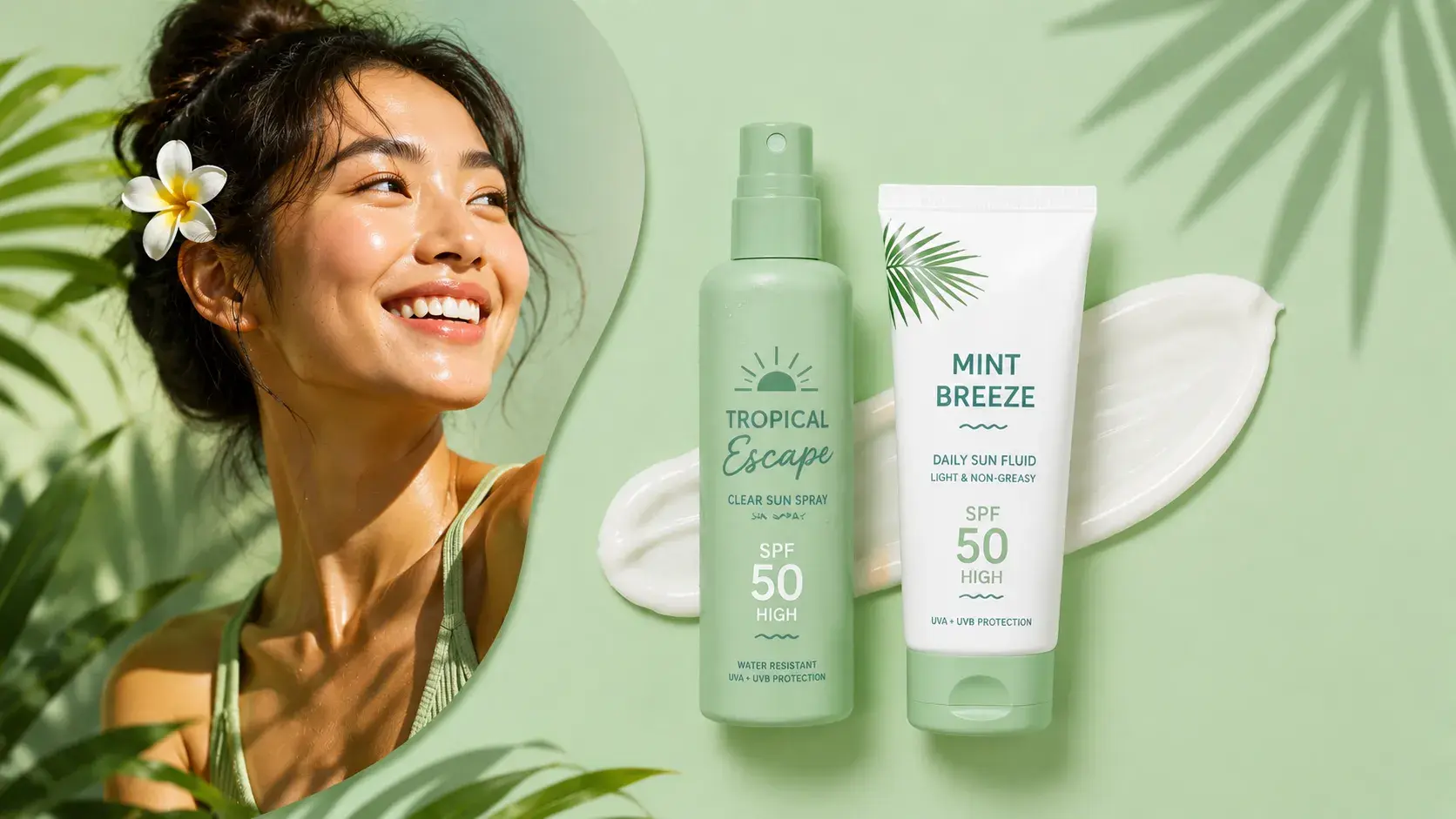 SPF 50 sun protection bundle
